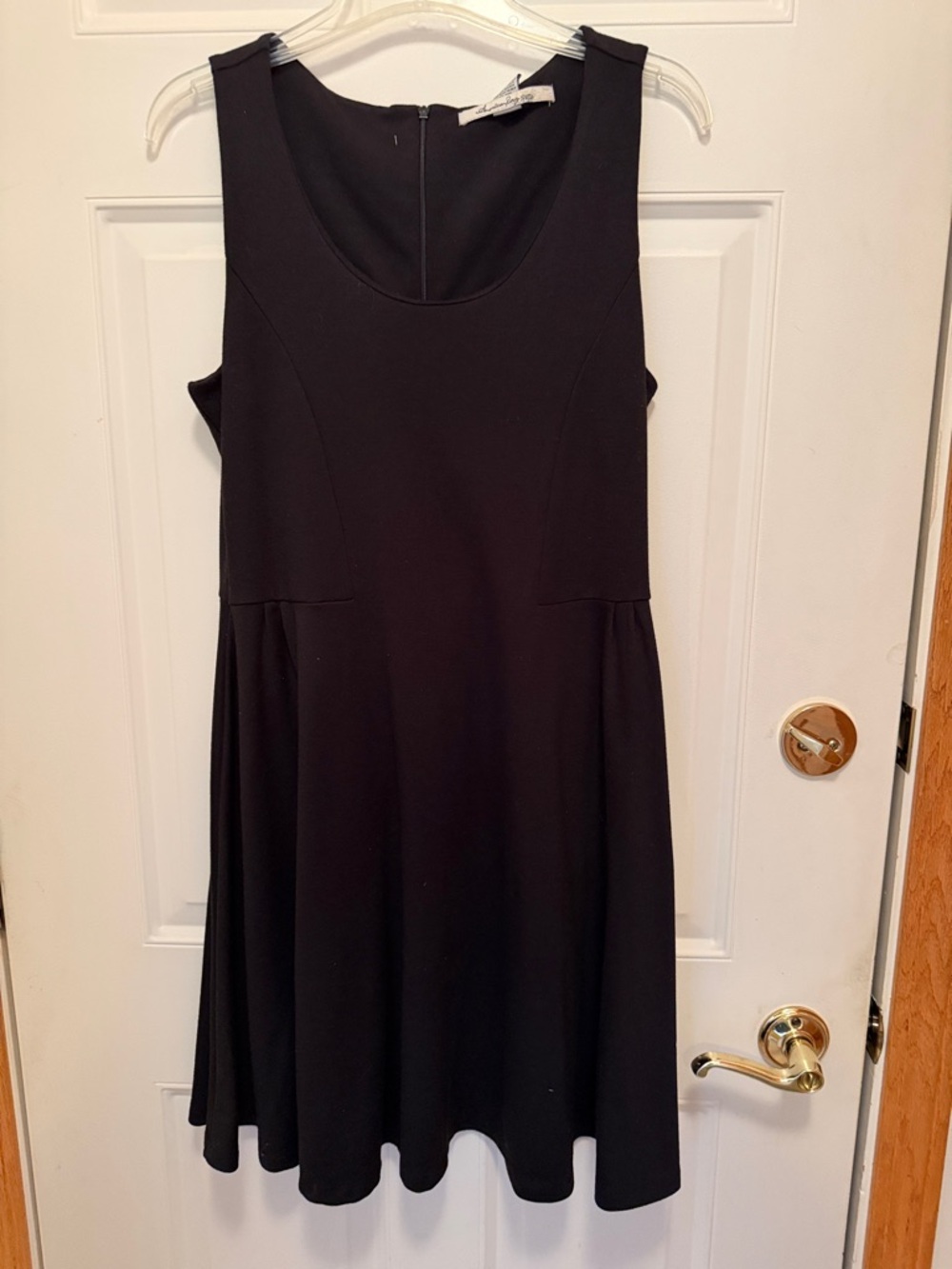 American  Rag Sleeveless Black Fit and Flare Dress. XL